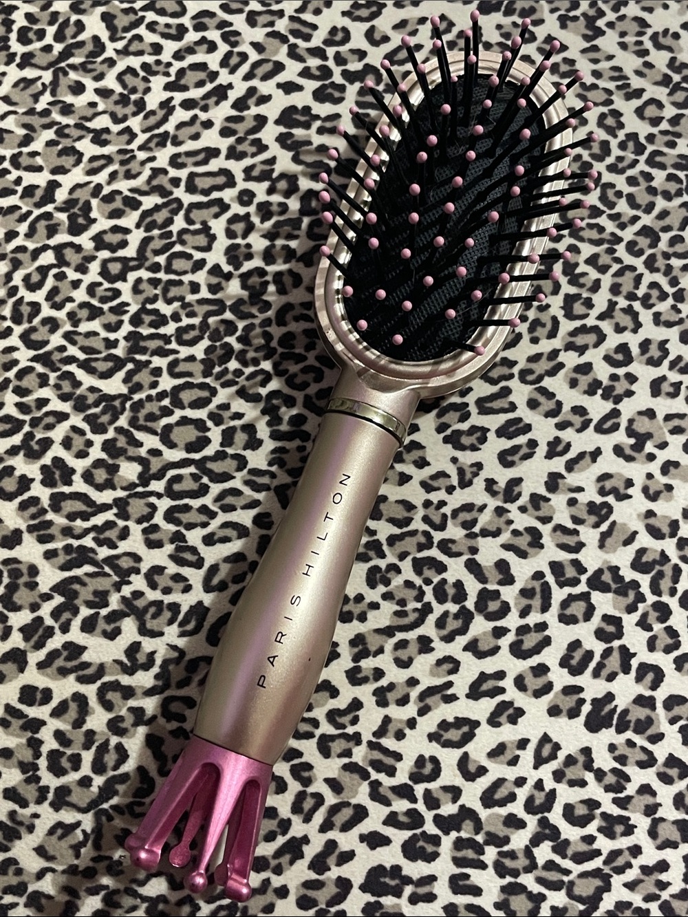 Paris Hilton hairbrush